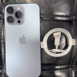 99%New iPhone 13 Pro 256GB 藍色 香港行貨 電池效能100% 有配件 自用首選超值