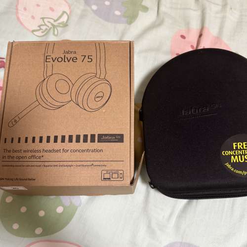Jabra Evolve 75 無線耳機