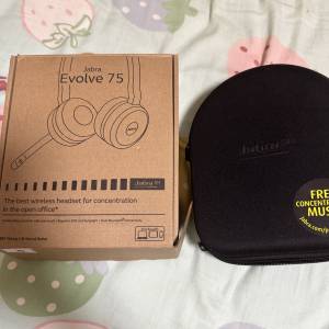 Jabra Evolve 75 無線耳機