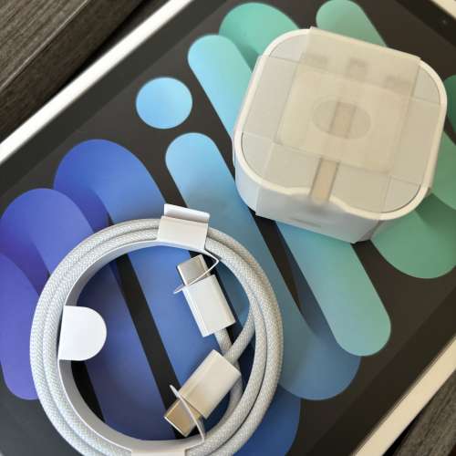 全新Apple usb-c原廠快速充電器一套，適合iPhone 15-16系列,iPad,