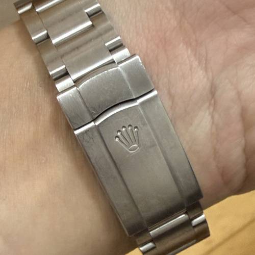 好𠃊新淨😆 Rolex 114210 air-king 888行貨 出世咭 紅牌 原裝盒 皮套 買單 平X到笑...