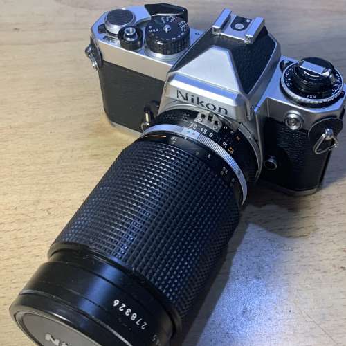 Nikon FE 連原廠35-135mm鏡頭