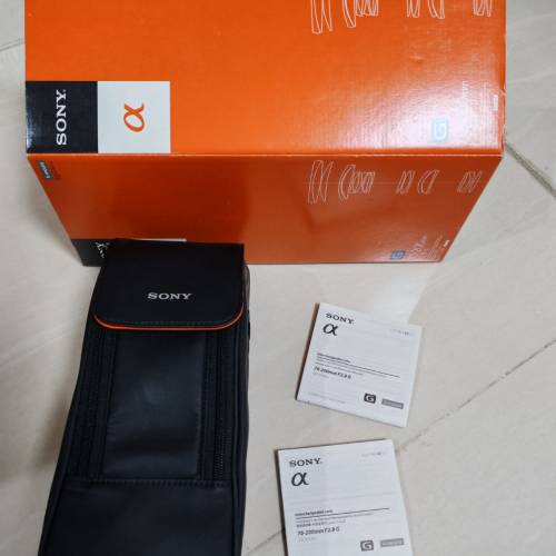 Sony SAL 70200G 2.8 镜头
