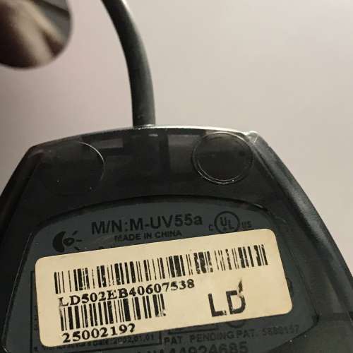🖱️ LENOVO USB Optical Wired Mouse M-UV55a USED 光學 鼠標 滑鼠 🐭