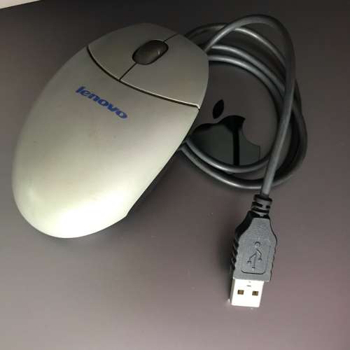 🖱️ LENOVO USB Optical Wired Mouse M-UV55a USED 光學 鼠標 滑鼠 🐭