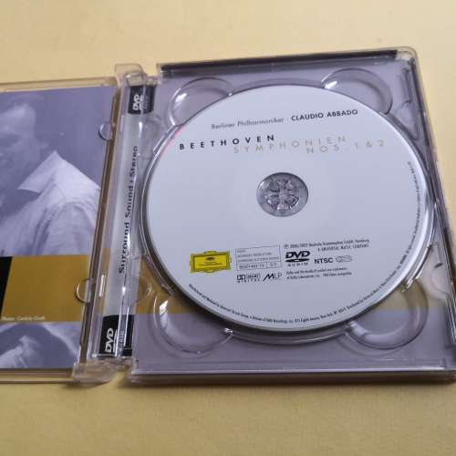 BEETHOVEN SYMPHONIES NOS. 1&2 ABBADO(DVD AUDIO) 純音樂