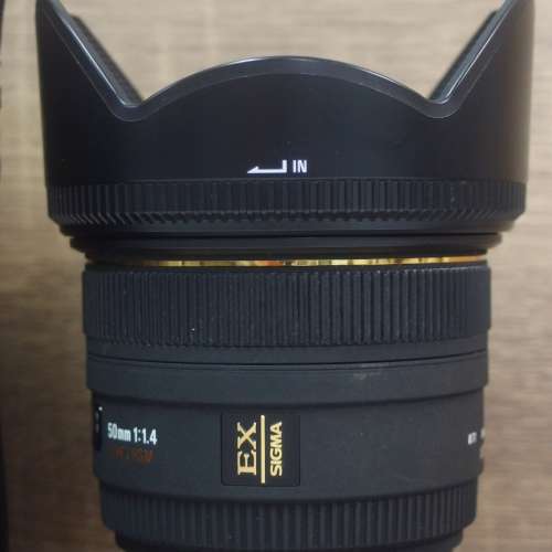 Sigma AF50mm F1.4 EXDC HSM