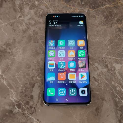 小米 Mi 10S 双卡5G 8+128gb 白色9成多新