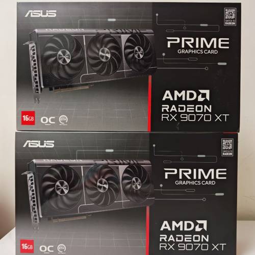 ASUS RX 9070 XT 16G OC 全新美版 PRIME 顯示卡  高登自營店門市三個月保養 舊卡 ...