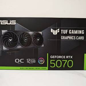 ASUS RTX 5070 12G OC  全新美版 TUF Gaming 顯示卡   高登自營店門市三個月保養  ...