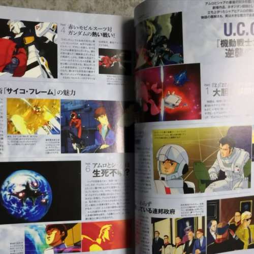 高達機動戰士(gundam)日文雜誌