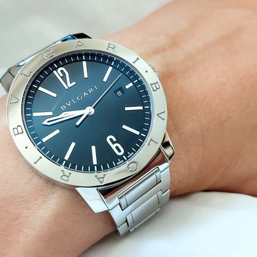 Bvlgari BB41S大裝41mm透底＊全新狀態＊
