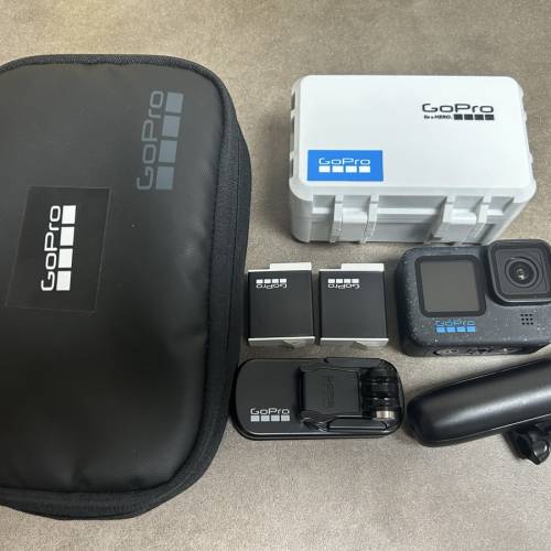 GoPro Hero 12( 3電+配件+袋）