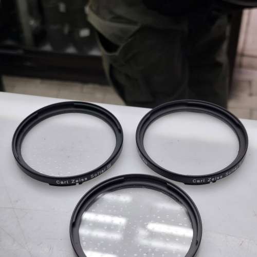 CARL ZEISS SOFTER 1 2 3 B60 FOR HASSELBLAD   HOYA B60 UV FOR HASSELBLAD