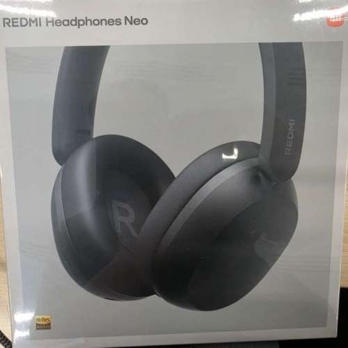 REDMI耳罩式耳機Neo 全新未開封 黑色 not poco honor