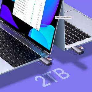 Baseus Lite Series 2-in-1 (Dual Slot) USB 3.0 SD/TF Card Reader-High Speed