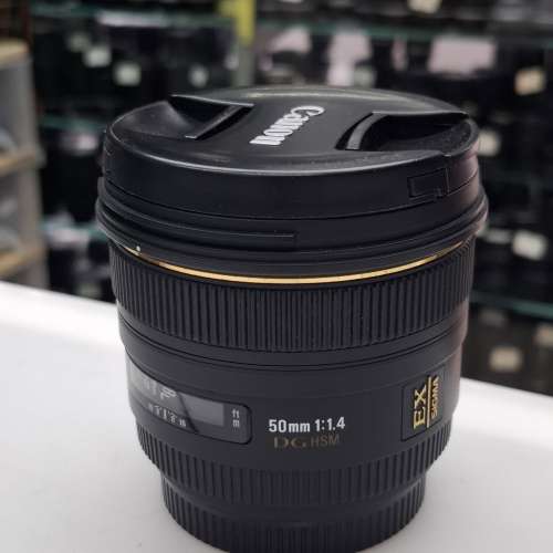 SIGMA EX 50MM F1.4 DG HSM CANON EF MOUNT