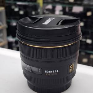 SIGMA EX 50MM F1.4 DG HSM CANON EF MOUNT
