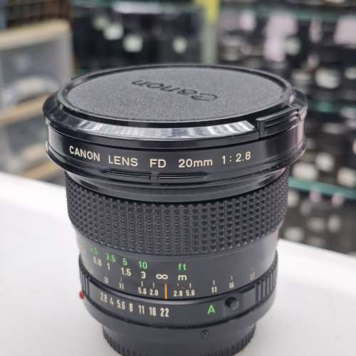 CANON FD 20MM F2.8