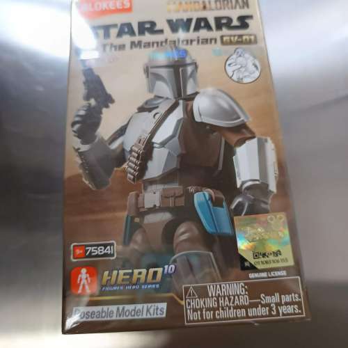 BLOKEES 布魯可 STAR WAR The Mandalorian GV-01 星球大戰 群星版 第一彈 曼達洛人...