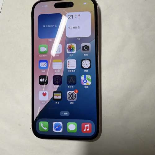99%new 港行iPhone15  plus 256gb battery 83%