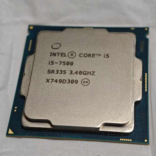 拆機 Intel CPU i5 7500