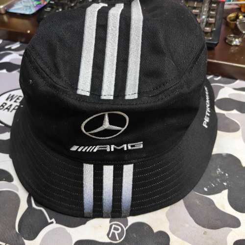 Y-3 MERCEDES-AMG PETRONAS FORMULA 1 TEAM BUCKET Hat，可議，大刀勿擾