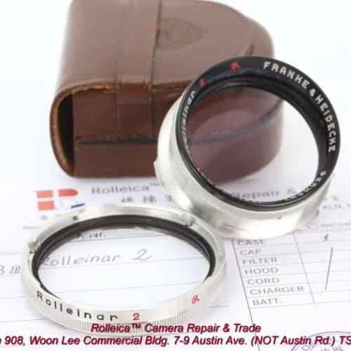 Bay III,Rolleinar 2 - Rolleiflex 2.8C 2.8D 2.8E 2.8F Tele FX etc. $1300 HK$1,400