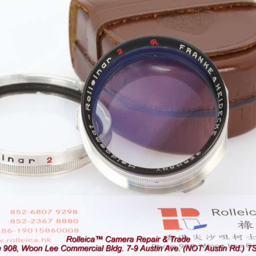 Bay III,Rolleinar 2 - Rolleiflex 2.8C 2.8D 2.8E 2.8F Tele FX etc. $1300 HK$1,400