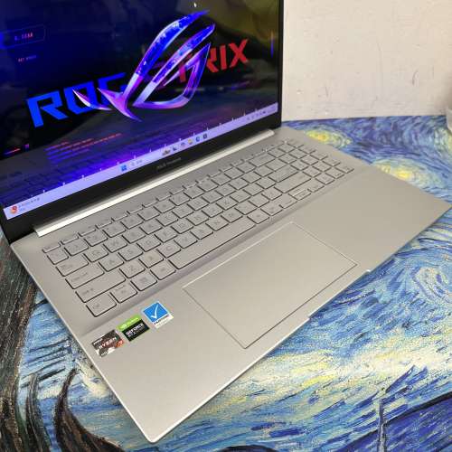 (華碩RTX 3050 Vivobook🔥)Asus Vivobook 15.6寸 2.8K OLED Mon AMD Ryzen 7 6800H...
