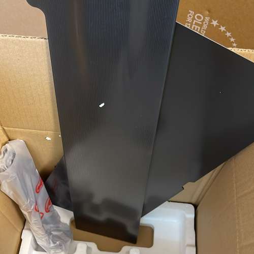 55 吋 LG OLED evo AI G5 4K 智能電視 2025 原裝座架