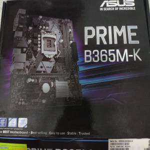 Intel i5 8400 cpu + Asus 華碩 B360M-K matx 主板 motherboard DDR4 LGA1151