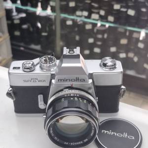MINOLTA SRT201 + MINOLTA MC ROKKOR-PF 58MM F1.4 全正常