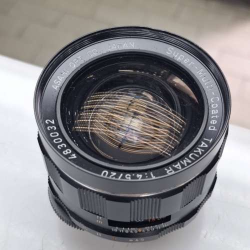 PENTAX SUPER-MULTI-COATED TAKUMAR 20MM F4.5 M42 MOUNT