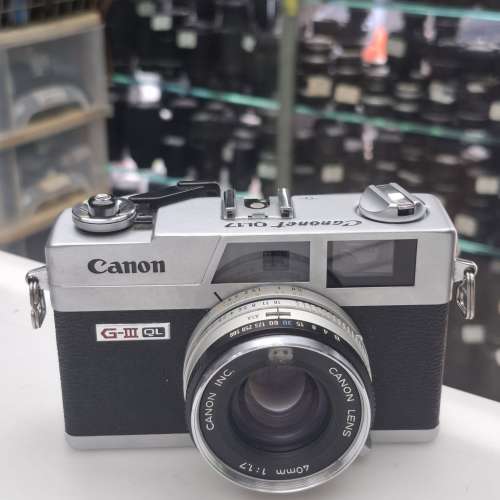 CANON G-III QL17 40MM F1.7 全正常    CANON CANONET- QL17 45MM F1.7 全正常
