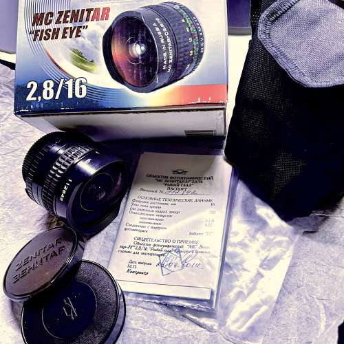Zenith Fish Eye Lens 16MM F2.8
