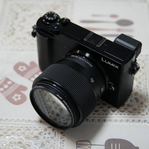 Panasonic Lumix GX9 +  Sigma 56mm f1.4 鏡頭