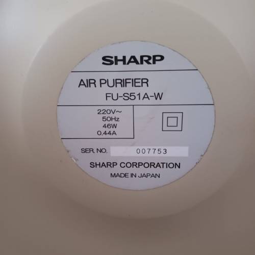 Sharp FU-S51A-W air purifier 空氣清新機
