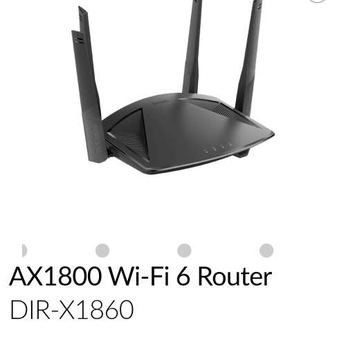 D LINK AX1800 Wi-Fi 6 Router