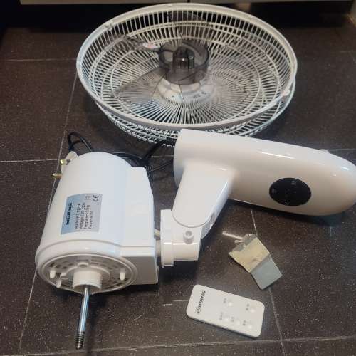 Summe卓爾遙控掛牆風扇