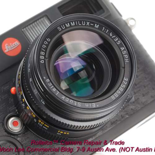 Leica M6 Ein Stuck 10496 kit 688! 46 pix 故事值得一讀