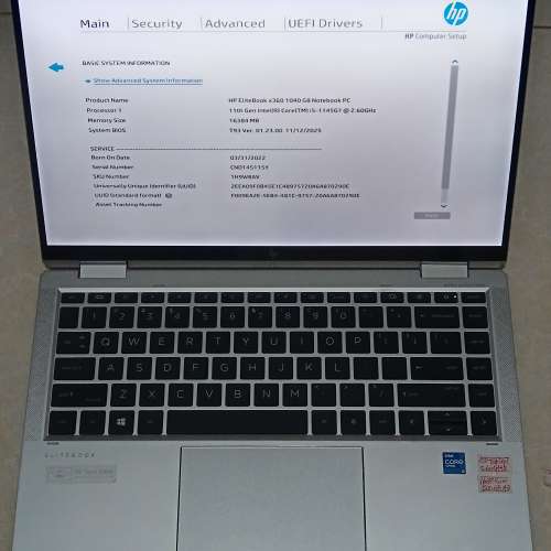 HP Elitebook x360/14.1&rdquo;LED/i5-1145G7U 2.60GHz/16GB DDR4/5120GB M.2 SSD/95%Ne...
