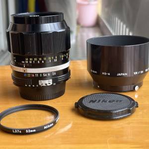 Nikon PC Auto 105mm f/2.5 人像 定焦鏡頭 手動對焦