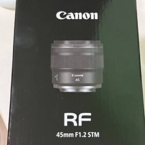 Canon Rf 45  f1.2 (99% new)