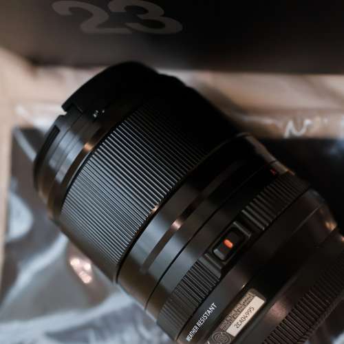 FUJIFILM XF23mm F1.4 R LM WR 二代富士鏡頭
