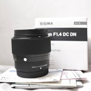 SIGMA 56mm F1.4 DC DN 鏡頭 富士 Fuji x-mount 行