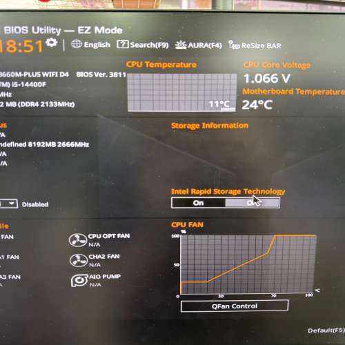 ASUS TUF GAMING B660M-PLUS WIFI D4 (DDR4)