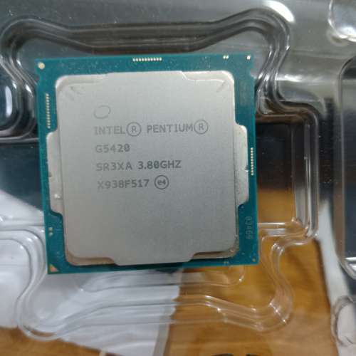 Intel Pentium G5420 CPU -100% WORK