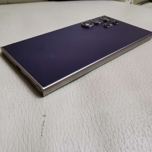 完美如新,香港行貨,紫色Samsung s24 ultra 5G 512gb 雙卡雙待 dual sim, 全套齊