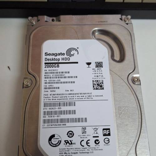 Seagate 2TB HDD